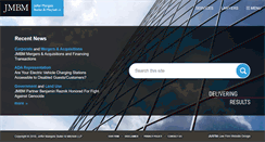 Desktop Screenshot of jmbm.com